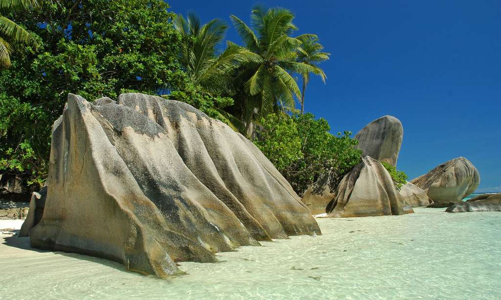 les seychelles paysage - Image