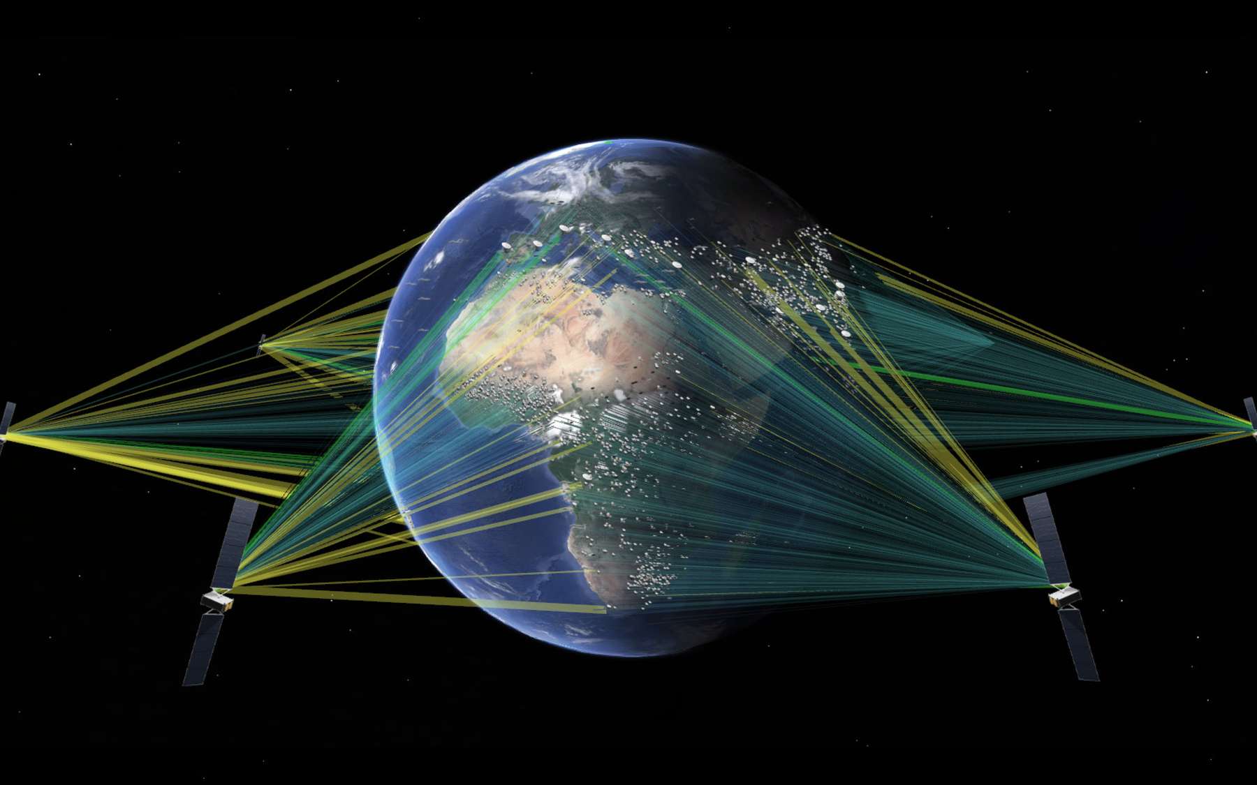 Satellites O3B : la constellation aura un débit impressionnant