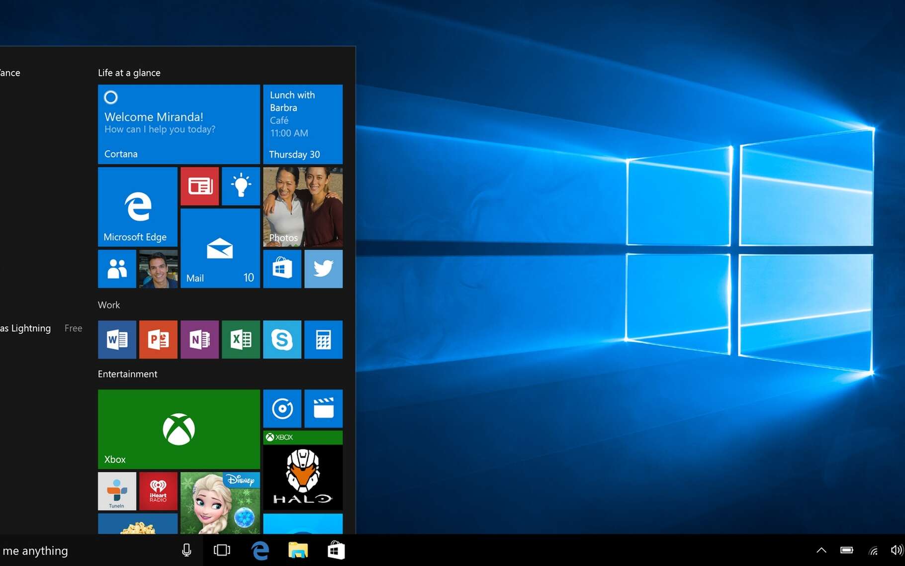 Windows 10, l'OS de Microsoft, aura droit à deux mises à jour majeures cette année