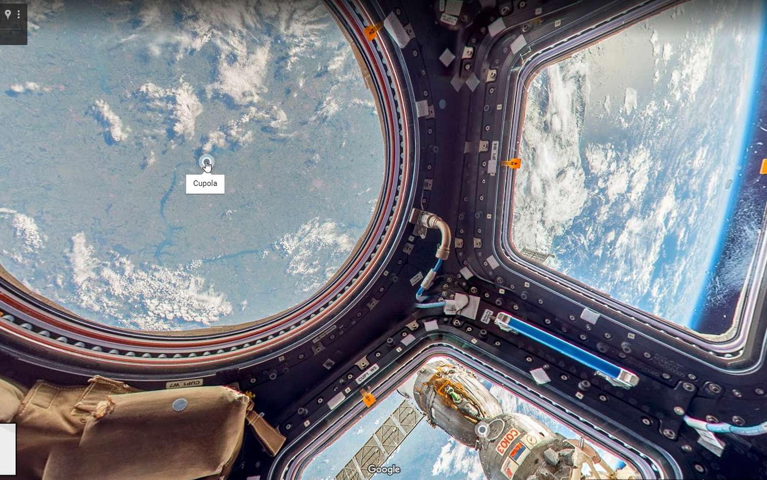 Visitez la Station spatiale sur Google Street View grâce à Thomas Pesquet