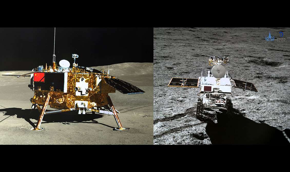 En vidéo : revivez l'atterrissage historique de Chang'e 4 sur la face cachée de la Lune
