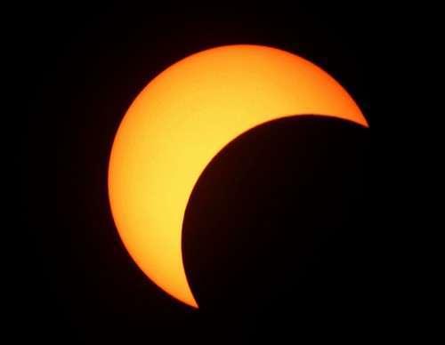 Ãclipse partielle de soleil visible depuis l'extrÃªme sud de l'Australie et l'ocÃ©an Pacifique
