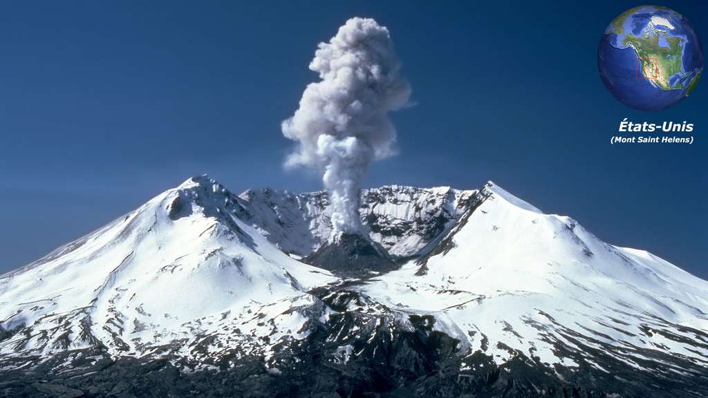 Photo Le Mont Saint Helens un stratovolcan  am ricain
