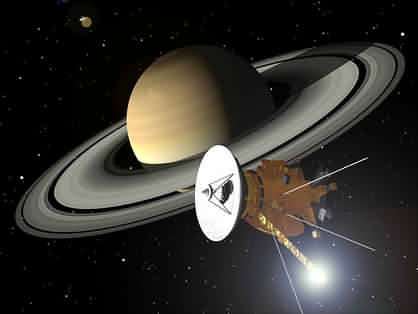 Les données du magnétomètre de Cassini ont révélé qu'une journée sur Saturne dure 10 heures 47 minutes et 6 secondes (Crédits : NASA/JPL)