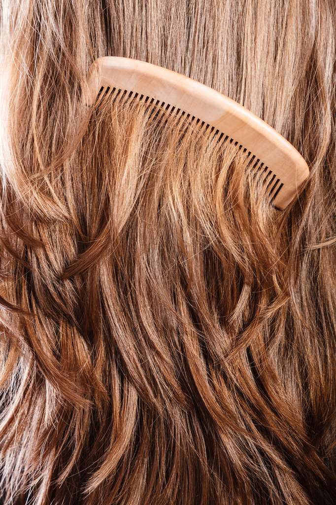 Nous perdons entre 45 et 60 cheveux par jour et en produisons en moyenne 70 g par an. © Voyagerix, fotolia