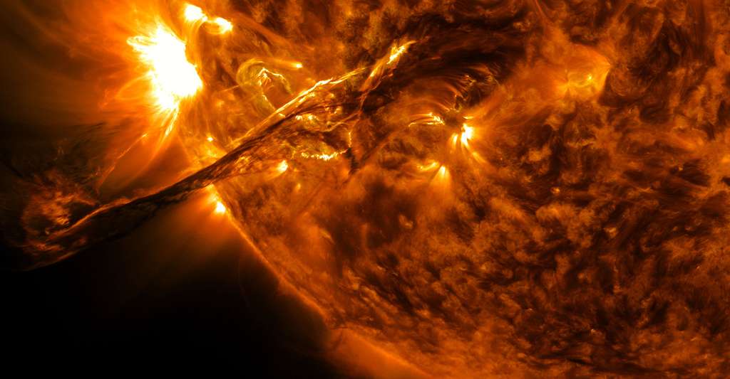 Le soleil est l'étoile centrale du système solaire.© NASA/Goddard Space Flight Center CCO