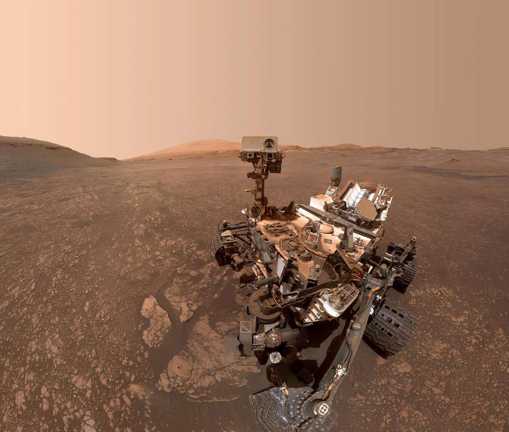 Selfie du rover Curiosity en mai 2019. © Nasa, JPL-Caltech