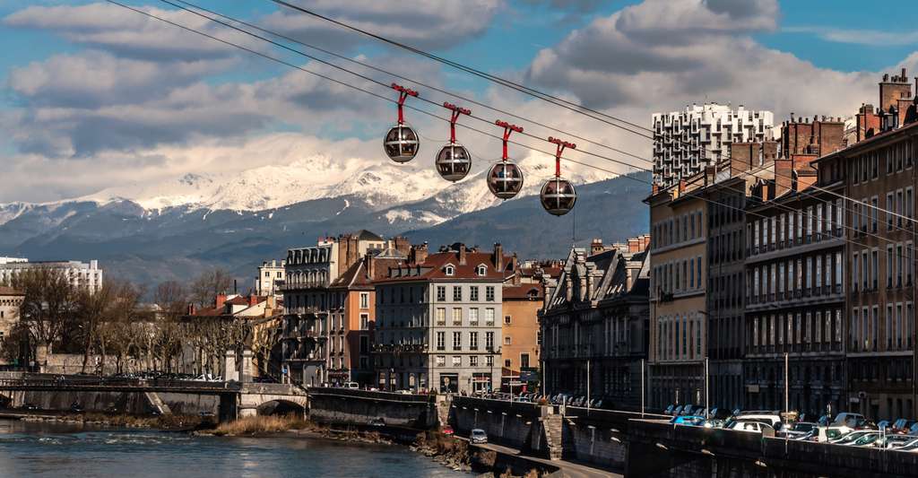 Grenoble est la grande ville la plus froide de France. © masetto, Fotolia