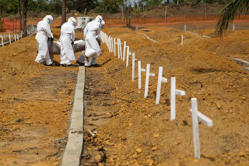 Le virus Ebola a entraîné la mort de milliers de personnes en Afrique de l’Ouest lors de l’épidémie 2014-2016. © UNMEER, Flickr