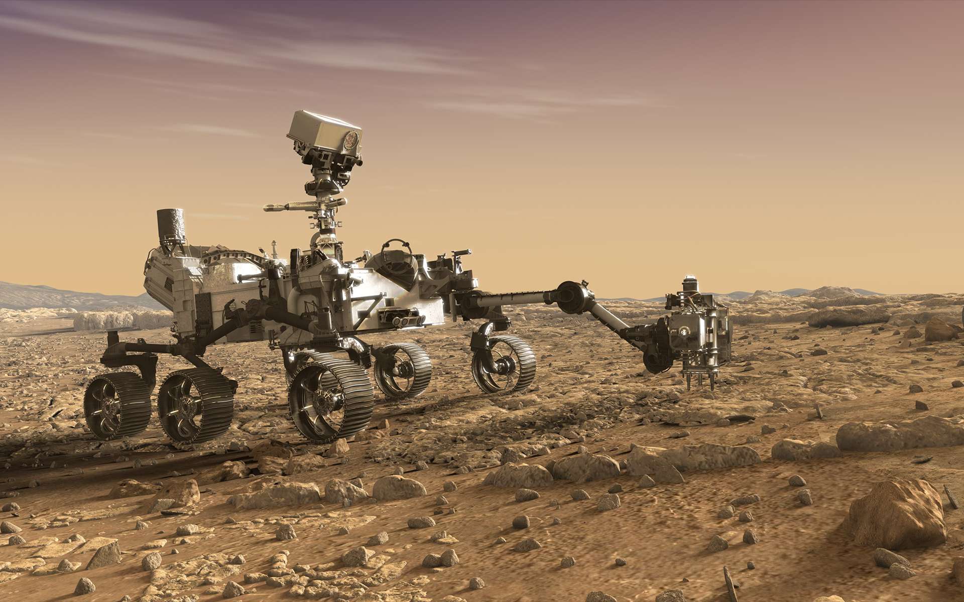 Retour d'échantillons martiens : un nouveau scénario pour la mission Mars 2020