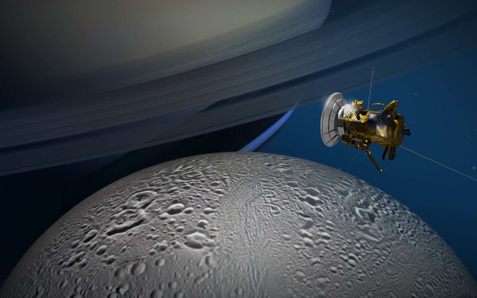 Ecoutez le chant de Saturne, enregistré par la sonde Cassini