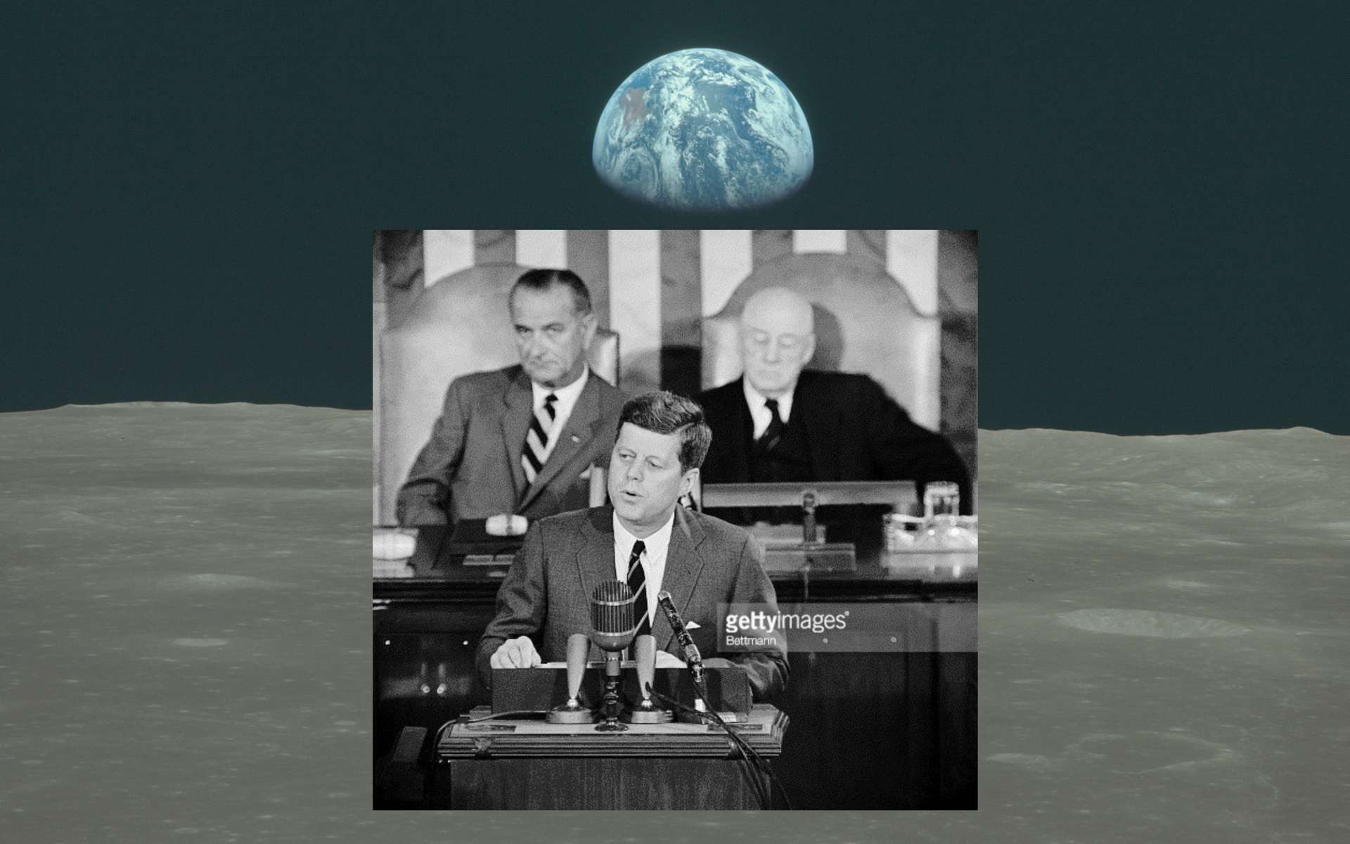 Le discours de Kennedy qui a décroché la Lune