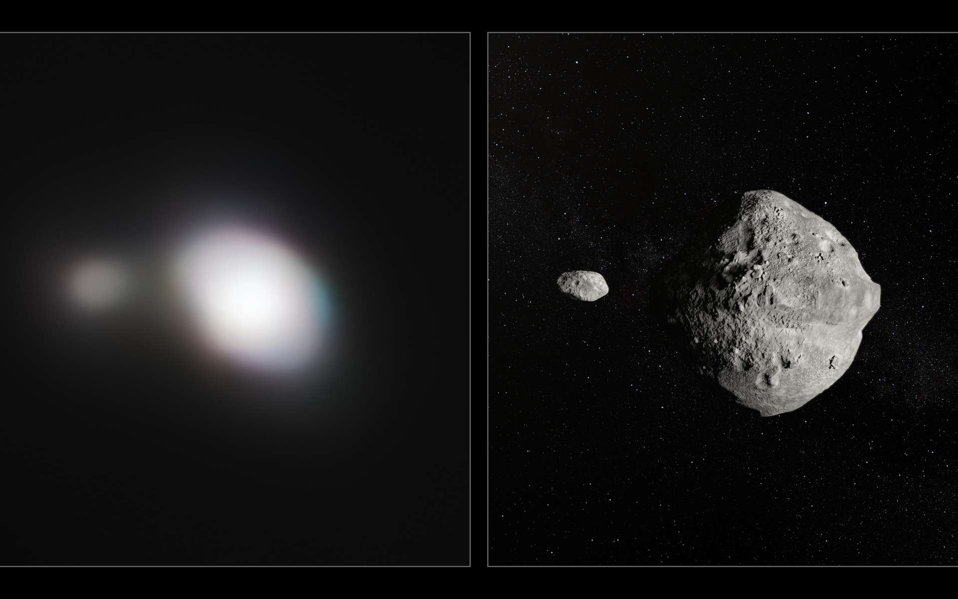 Un astéroïde géocroiseur et sa petite lune nous ont rendu visite