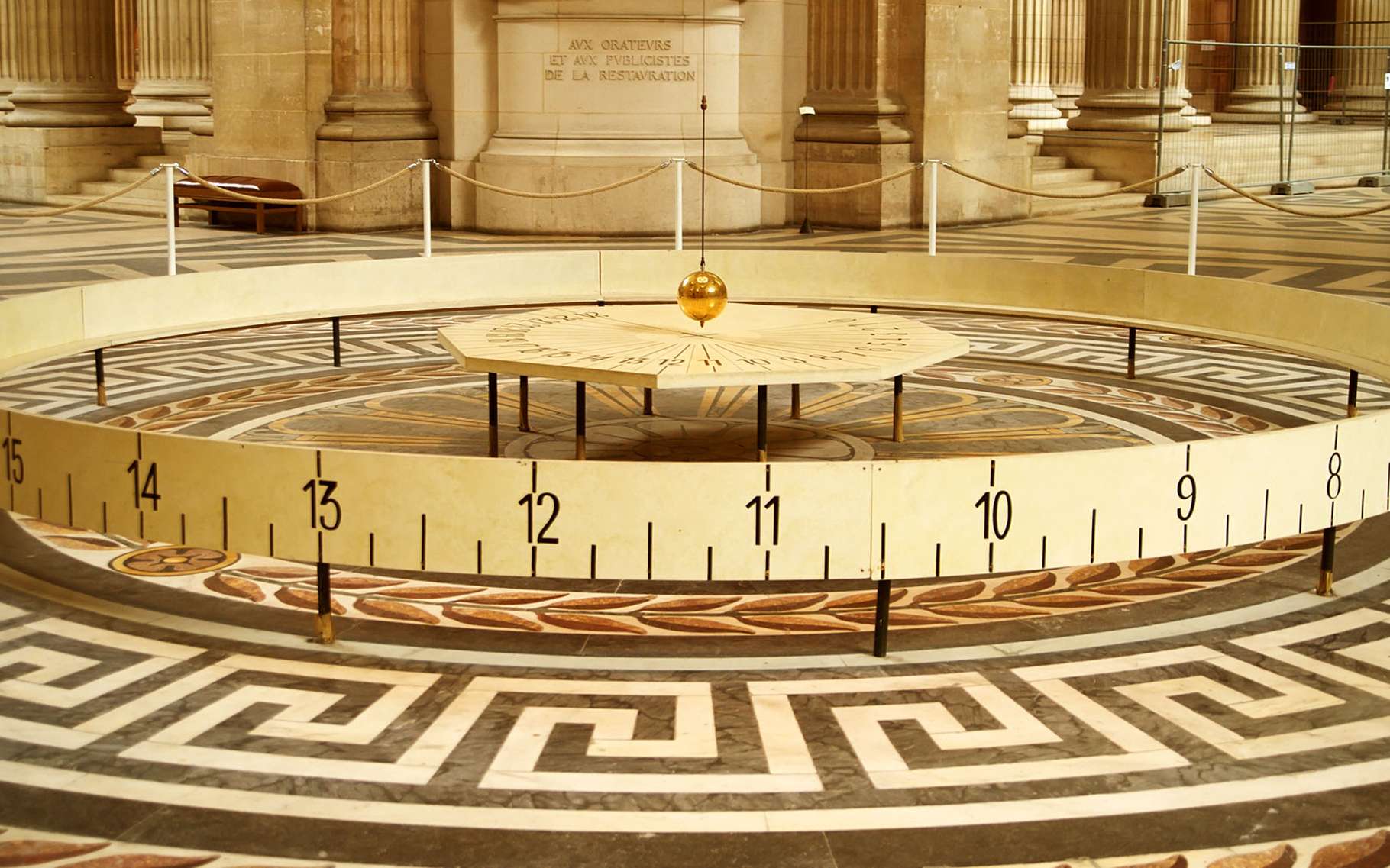 pantheon pendule de foucault