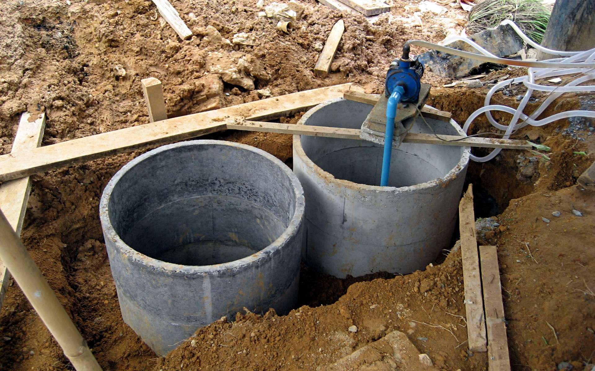 How to make septic tank in house