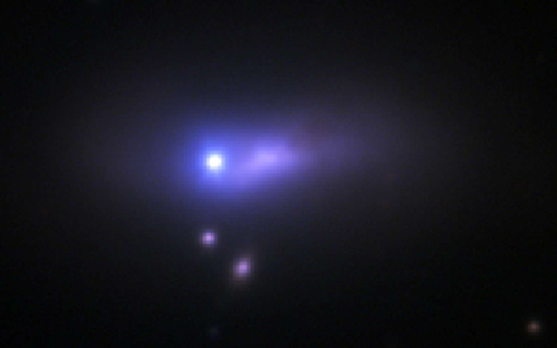 l u0026 39  u00e9trange souffle d u0026 39 une supernova est trop bleu pour une